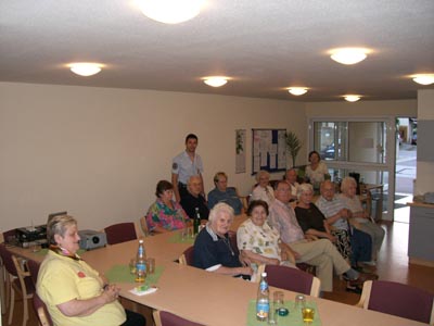 Informationsveranstaltung im Seniorenheim